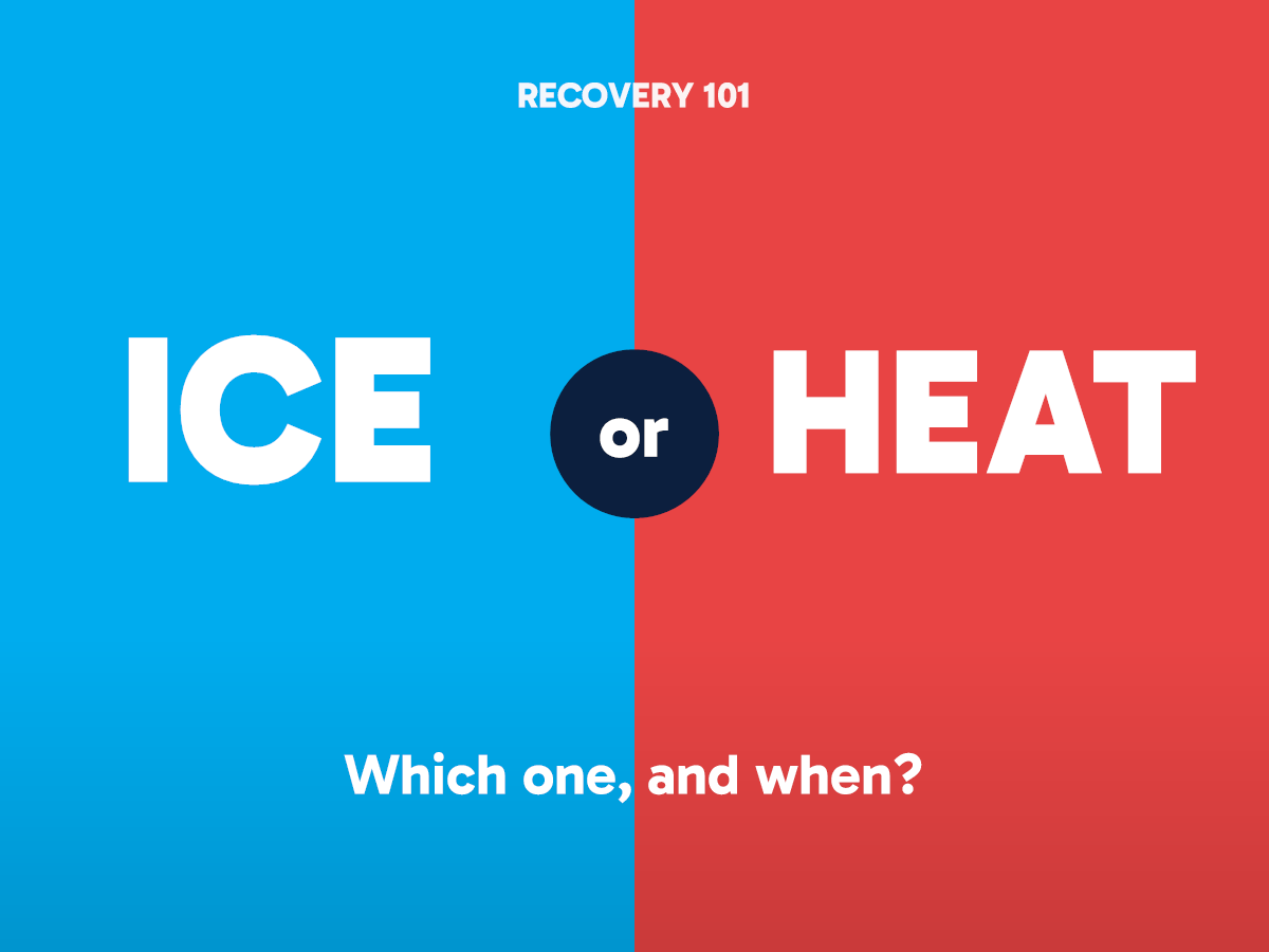 Ice or heat? Which one, and when