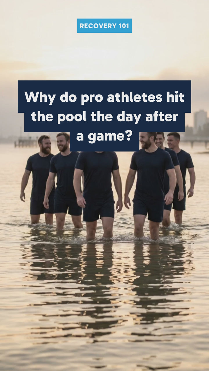 Recovery 101: why pro athletes hit the pool the day after a game